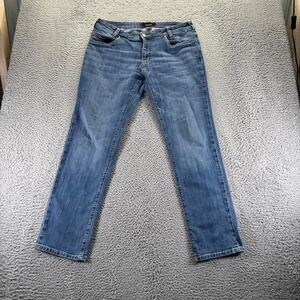 Vertx Jeans Mens 36x32 Blue Medium Wash Cotton Stretch Slim Fit Denim